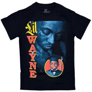 Lil Wayne Men's Officially Licensed Tha Carter IV Album Cover Tee T-Shirt
